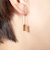 K10シトリンピアス(片耳用)