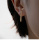 K10 ダイヤモンド ピアス タテ