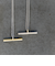 K10WG/K10 ダイヤモンド ペンダント ヨコ