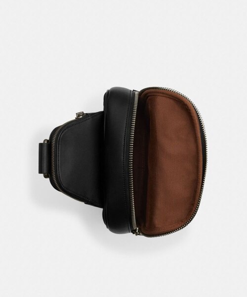 ✨美品✨ COACH コーチ イーサン　ボディバッグ シグネチャー　キャンバス 公式】コーチアウトレット | イーサン パック・シグネチャー