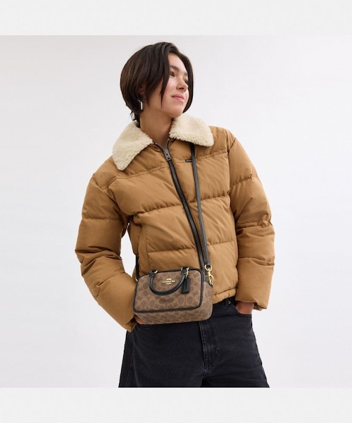 【COACH】サッチェル クロスボディ バッグ・シグネチャー キャンバス COACH OUTLET｜【公式】サッチェル クロスボディ バッグ・シグネチャー