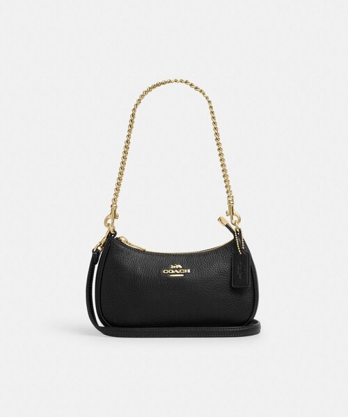 COACH テリミニクロスボディ バッグ　ショルダーバッグ　ブラック COACH OUTLET｜【公式】テリ ミニ クロスボディ バッグ | Rakuten