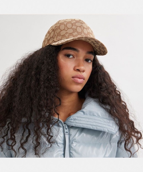 公式】シグネチャー ジャカード ベースボール ハット｜コーチ