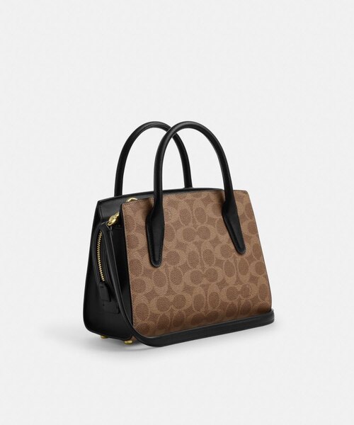 COACH シグネチャーキャンバスのアンドレア キャリーオール 公式】アンドレア キャリーオール バッグ・シグネチャー