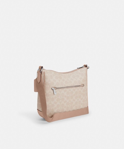 COACH エリーファイルバッグ シグネチャー キャンバスストラップ COACH エリーファイルバッグ シグネチャー キャンバスストラップ
