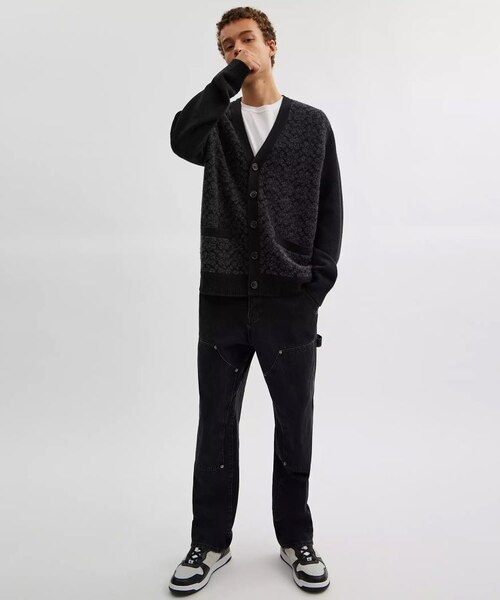 【COACH】シグネチャーニットカーディガン【CK738】 公式】コーチアウトレット | シグネチャー ニット カーディガン