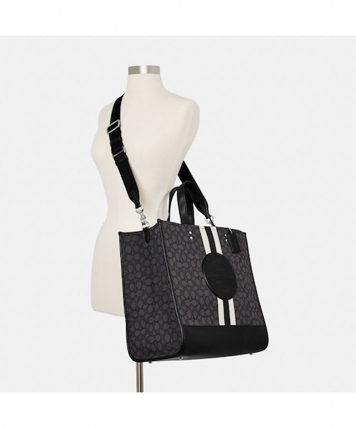 公式】デンプシー トート 40 シグネチャー ジャカード ウィズ