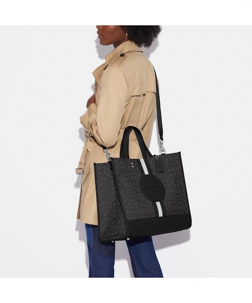 公式】デンプシー トート 40 シグネチャー ジャカード ウィズ