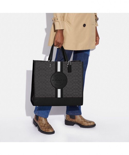 公式】デンプシー トート 40 シグネチャー ジャカード ウィズ