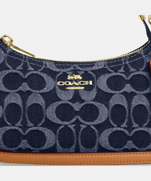 ◆COACH◆テリ ミニ クロスボディバッグ シグネチャーデニム 公式】テリ ミニ クロスボディ バッグ・シグネチャー デニム