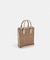 【公式】ボックスド ミニ ノース／サウス トート バッグ アンド ミラー バッグ チャーム セット・シグネチャー キャンバス