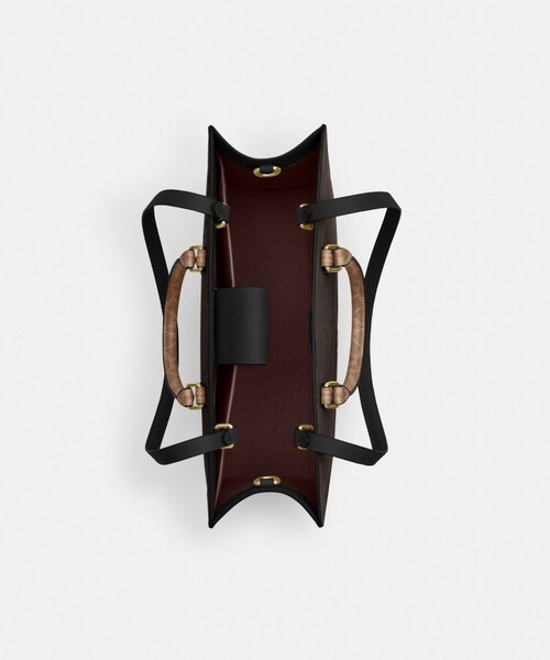 公式】マギー トート バッグ・ブロックド シグネチャー キャンバス