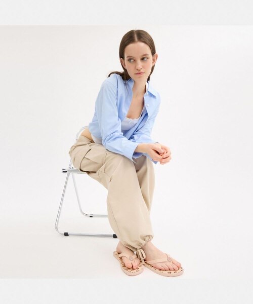 公式】ゼイン フリップ フロップ・フローラル プリント｜コーチ