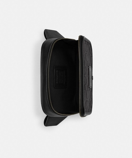 コーチ CM106 シグネチャー キャンバス ワイアット ベルト バッグ COACH コーチ ボディバッグ シグネチャー キャンバス ワイアット