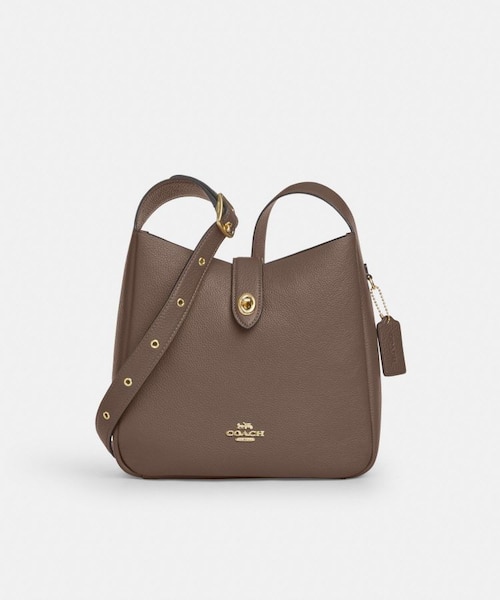 COACH ボディバッグ ブラウン ロゴ COACH コーチ メンズ ボディバッグ レザー ブラウン 70922