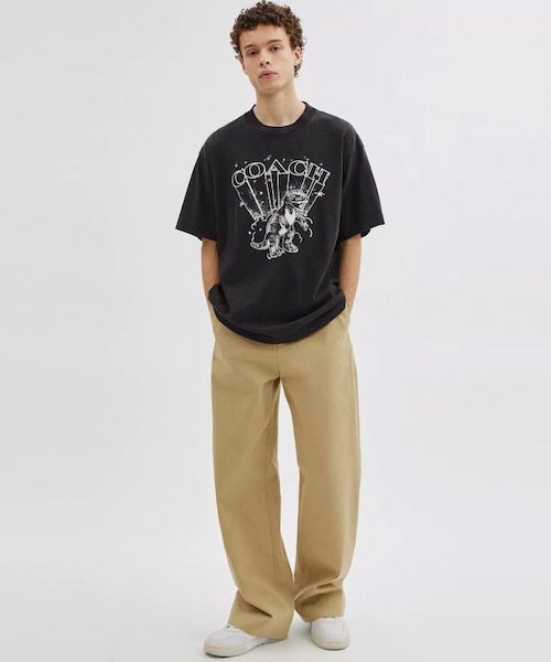 公式】T-レックス リラックスド Tシャツ｜コーチ アウトレットの