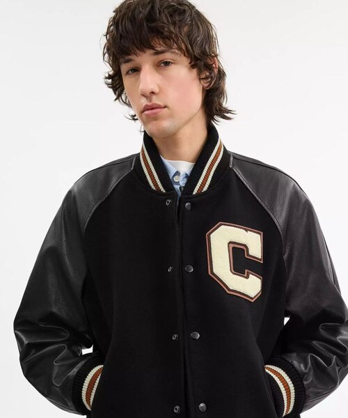公式】ヴァーシティ ジャケット｜コーチ アウトレットのアウトレット