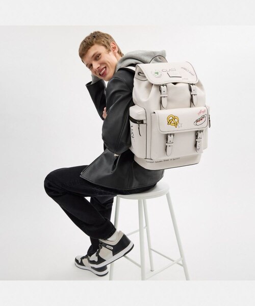 【匿名配送】COACH スプリント バックパック・スケッチ プリント 公式】スプリント バックパック・スケッチ プリント｜コーチ