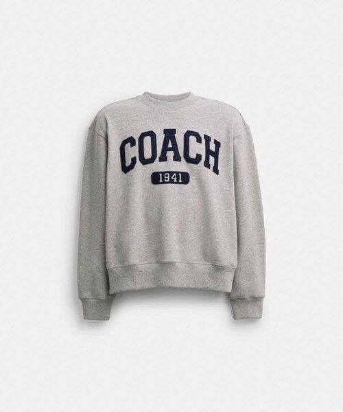 公式】スポーティ シグネチャー ボーイフレンド クルーネック