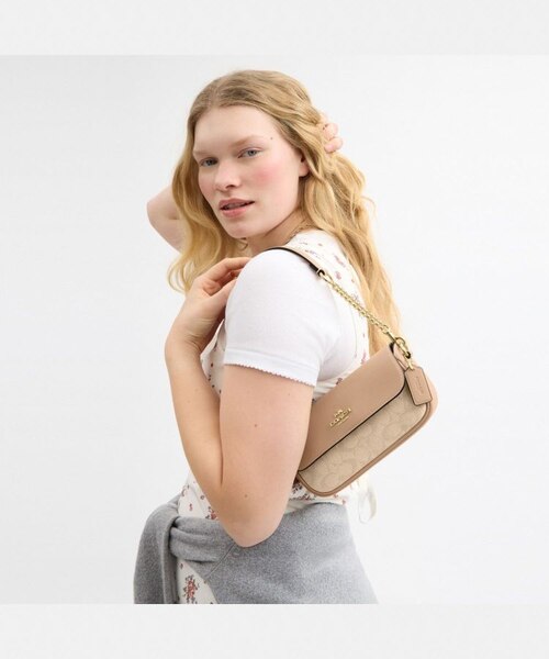 公式】ヘイリー フラップ バッグ・シグネチャー キャンバス