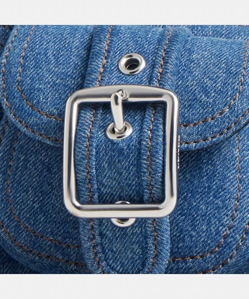 新品 COACH コーチ アシュトン ショルダーバッグ デニム バックル 公式】アシュトン バッグ｜コーチ アウトレットのアウトレット通販