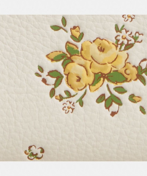 公式】スナップ ウォレット・フローラル プリント｜コーチ