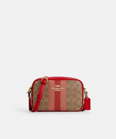 公式】ミニ ジェイミー カメラ バッグ・シグネチャー キャンバス  