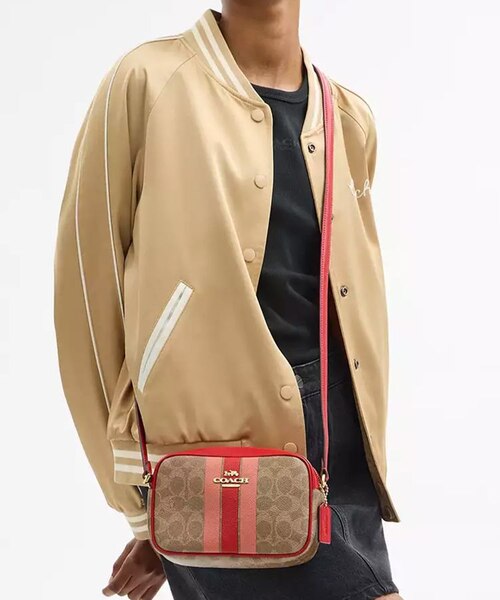 公式】ミニ ジェイミー カメラ バッグ・シグネチャー キャンバス 公式】ミニ ジェイミー カメラ バッグ・シグネチャー キャンバス