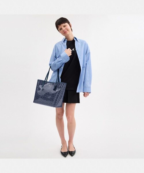 カン様　売約済み品　✅【良品】定価10万　メンテ済み　コーチ　トートバッグ 公式】COACH – コーチ | カーゴ トート バッグ 42