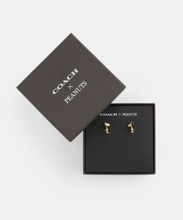 COACH X PEANUTS】スヌーピー スタッド ピアス｜コーチ アウトレットの 