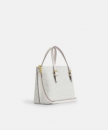 COACH X PEANUTS】モリー トート バッグ 25・シグネチャー キャンバス 