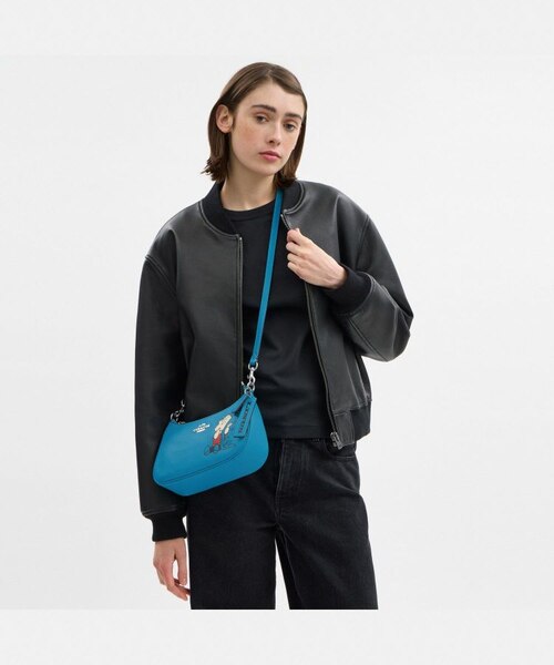 COACH X PEANUTS】テリ ショルダー バッグ・ライナス｜コーチ