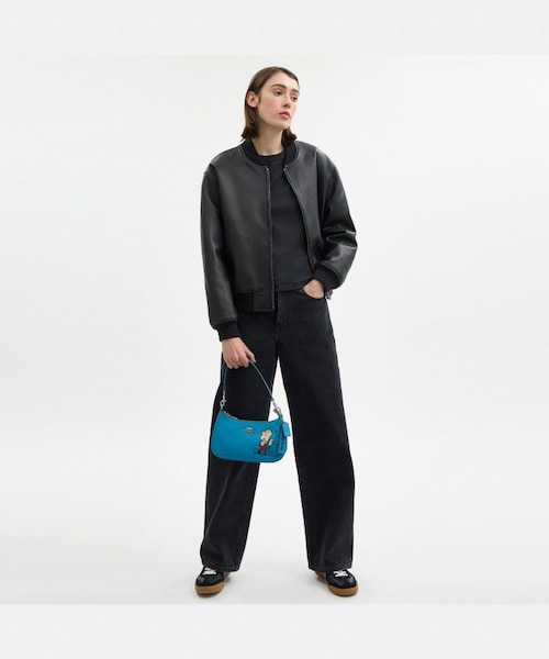 COACH X PEANUTS】テリ ショルダー バッグ・ライナス|コーチ COACH X PEANUTS】テリ ショルダー バッグ・ライナス|コーチ