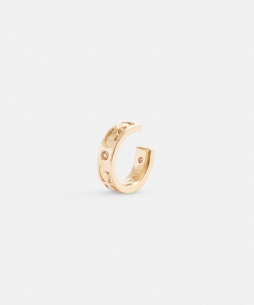 公式】シグネチャー キッシング イヤーカフ｜コーチ