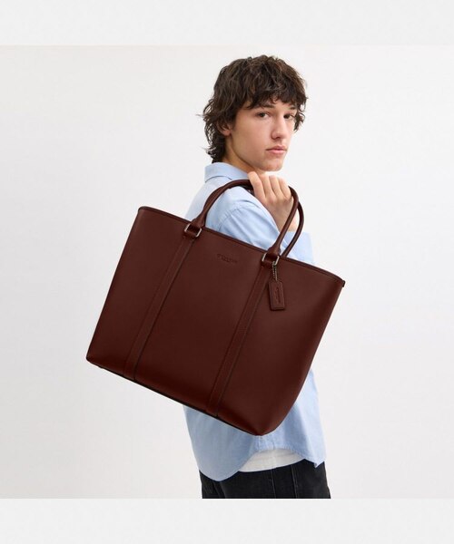 COACH ネイサン トートバック ブラック 品番: CBG49 公式】コーチアウトレット | ネイサン トート バッグ