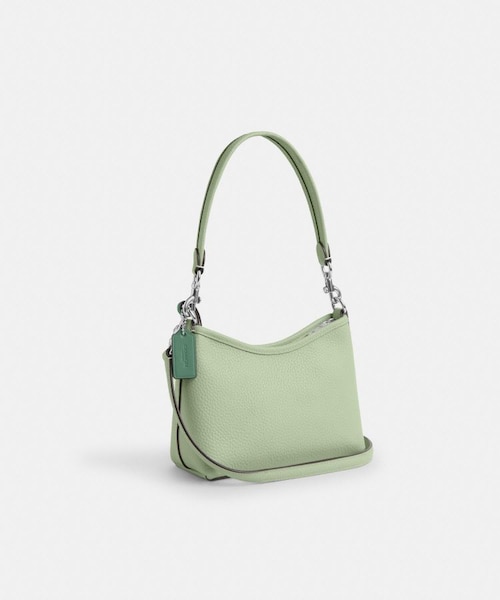 すぐ届く☆新作☆COACH ローレル ショルダー シーホースチャーム 公式】ローレル スモール ショルダー バッグ・シーホース