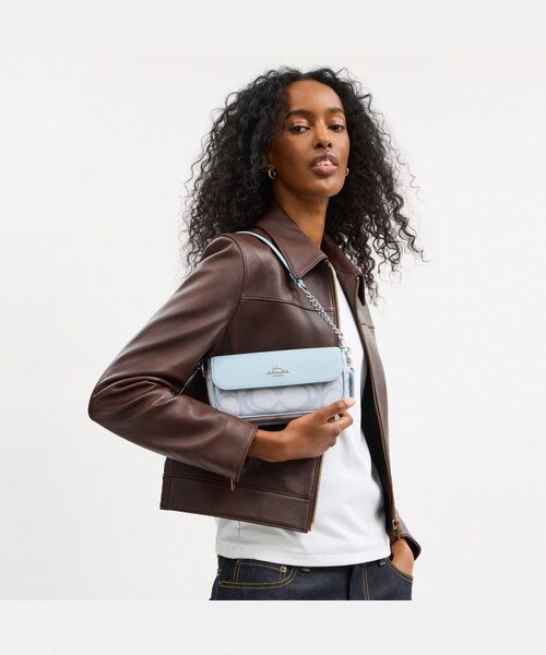 公式】ヘイリー フラップ バッグ・スケッチ シグネチャー