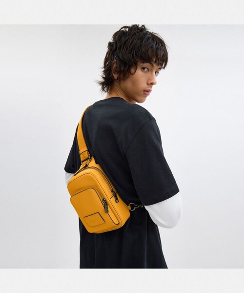 レーサー スリング パック シグネチャー キャンバス★残りわずか COACH OUTLET｜【公式】レーサー スリング パック・シグネチャー