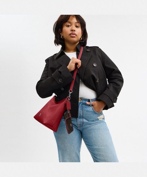 COACH ショルダーバッグ ミラーチャーム付き COACH♥ミラー付きバッグチャーム (Coach/バッグチャーム) 57496398