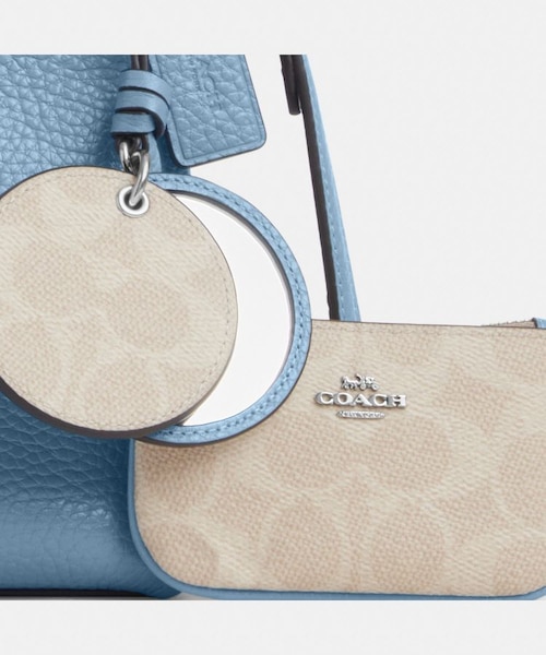 公式】ローレル スモール ショルダー バッグ・ミラー チャーム