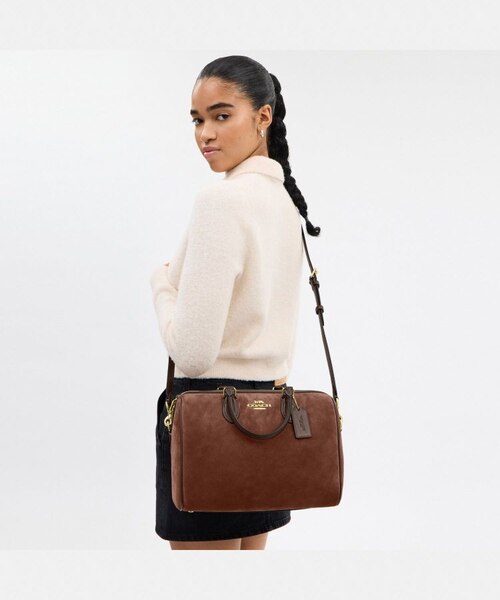 公式】ローアン ラージ サッチェル バッグ｜コーチ アウトレット