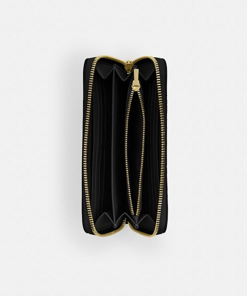 公式】ロング ジップ アラウンド ウォレット・シグネチャー レザー