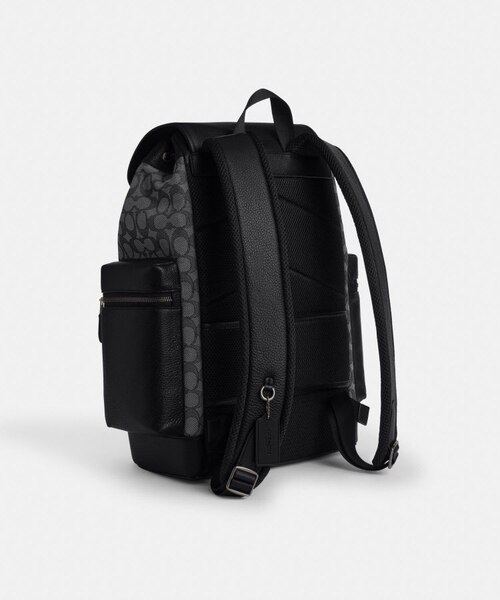 美品✨COACH スプリント バックパック・シグネチャー ジャカード 公式】スプリント バックパック・シグネチャー ジャカード