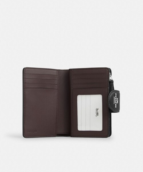 【COACH☆新品】ミディアム コーナー ジップ ウォレット・ロゼット プリント COACH（コーチ） ☆COACH☆ 財布 ミディアム コーナージップウォレット