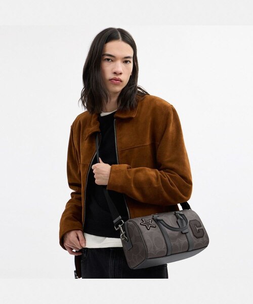 コーチボストンバッグ CY821 ベンチュラーダッフルバッグ27キャンバスパッチ コーチボストンバッグ CY821 ベンチュラーダッフルバッグ27キャンバス