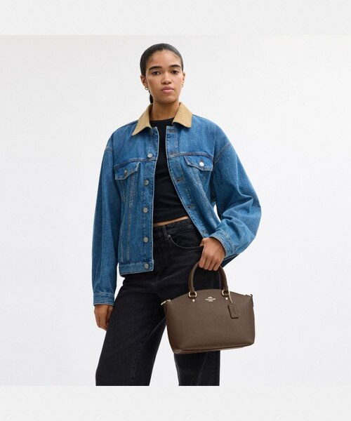 【週末限定値下げ】COACH☆定番サッチェルブラック 公式】サディ サッチェル バッグ｜コーチ アウトレットのアウトレット