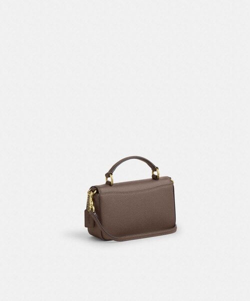 新品 コーチ COACH ショルダーバッグ ミニ ジョージー トップハンドル クロスボディ ブロック ライトカーキ/チョークマルチ 公式】ミニ ジョージー トップ ハンドル バッグ｜コーチ アウトレット
