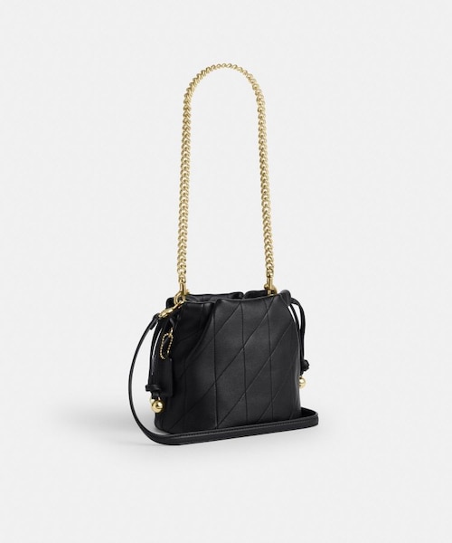 公式】フェイ ミニ ドローストリング バッグ・キルティング｜コーチ