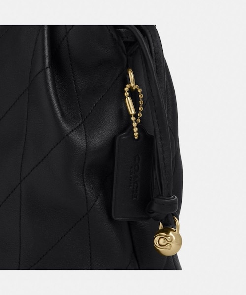 公式】フェイ ミニ ドローストリング バッグ・キルティング｜コーチ