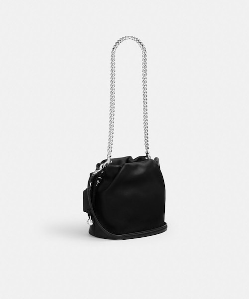 COACH フェイ ミニ ドローストリング バッグ・ルーシング　ブラック　コーチ 公式】フェイ ミニ ドローストリング バッグ・ルーシング｜コーチ